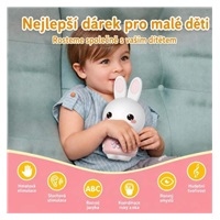 Alilo Honey Bunny - Dětský hudební přehrávač a bluetooth reproduktor, růžový, EN
