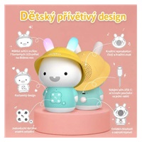 Alilo Baby Bunny - Dětský hudební přehrávač a bluetooth reproduktor, EN