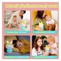Alilo Baby Bunny - Dětský hudební přehrávač a bluetooth reproduktor, EN