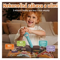 Alilo D3C Interaktivní vzdělávací čtenářské pero, EN