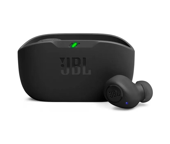 BAZAR - JBL Wave Buds Black - Po opravě (Komplet)