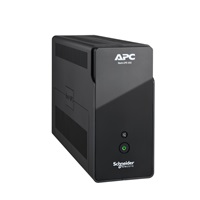 APC Back-UPS, 650VA / 400 W, 6 IEC, komunikace USB, Tower, 230 V