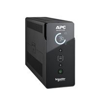 APC Back-UPS Pro 650VA / 400 W, 6 zásuvek IEC, rozhraní LCD, nabíjecí porty USB, Tower, 230 V