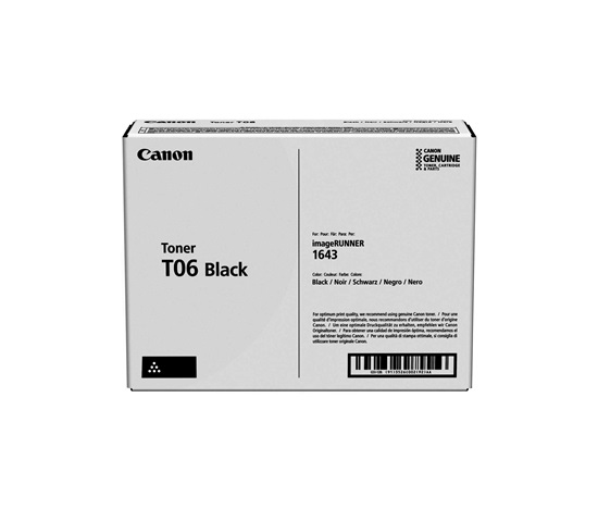 Canon TONER T06 BLACK pro iR1643 Series