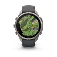 Garmin fenix® 9 Pro – 51mm, Titanium se silikonovým řemínkem Graphite/Black