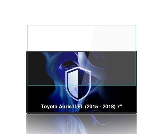 3mk BladeShield Center Display pro Toyota Auris II FL 7" (2015-2018)