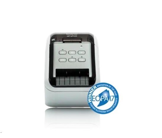 BAZAR - BROTHER tiskárna štítků QL-810W - 62mm, termotisk, USB WIFI Profi Tiskárna Štítků /po dokoupení DK-22251 tisk če