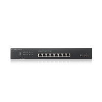 Zyxel XS1935-10, 8-port Multi-Gigabit Smart Managed Switch with 2 SFP+ Uplink, hybrid mode, standalone or NebulaFlex Clo