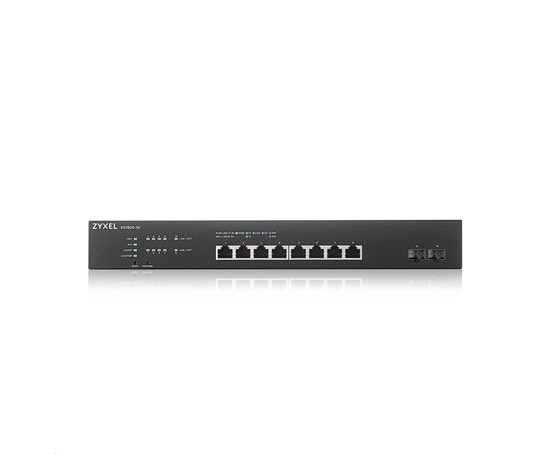 Zyxel XS1935-10, 8-port Multi-Gigabit Smart Managed Switch with 2 SFP+ Uplink, hybrid mode, standalone or NebulaFlex Clo