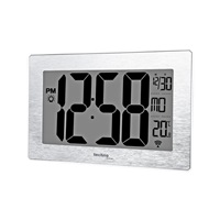 BAZAR - Hodiny TechnoLine WS 8019, stříbrné - Po opravě (Náhradní krabice)