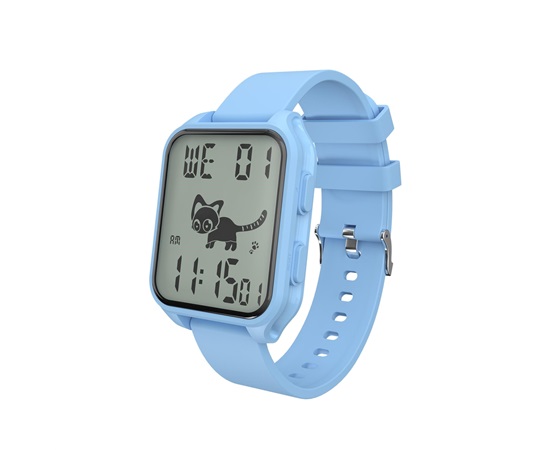 LAMAX FitKid1 Blue - sportovní hodinky pro děti