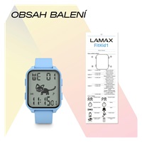 LAMAX FitKid1 Blue - sportovní hodinky pro děti