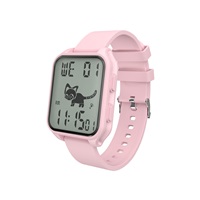 LAMAX FitKid1 Pink - sportovní hodinky pro děti