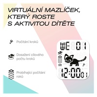 LAMAX FitKid1 Pink - sportovní hodinky pro děti