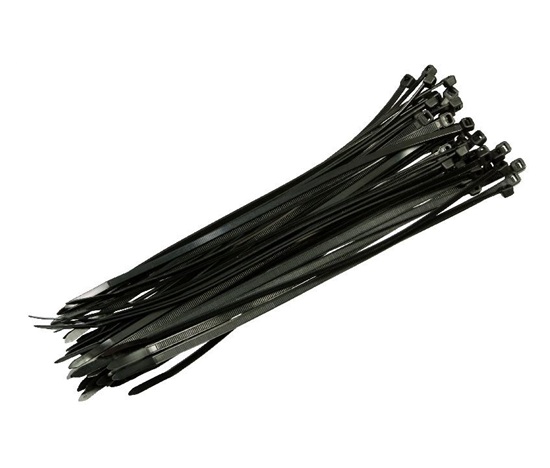 OBO BETTERMANN Vázací pásek 2.5x100mm /100ks/ černý