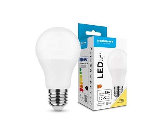 Modee E27 11W A60 LED teplá 2700K