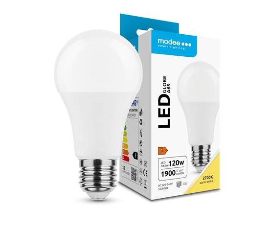 Modee E27 18,5W A65 LED teplá 2700K