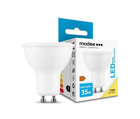 Modee GU10 4,5W LED teplá 2700K