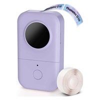Phomemo Tiskárna štítků D30, fialová + role štítků 100 ks (12x40 mm)