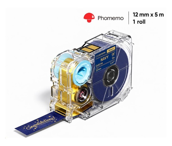 Phomemo stuha Tmavě modrá 12mm x 5m pro A30