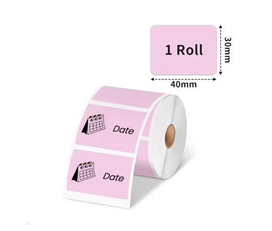 Phomemo štítky barevné Rainbow 3 role - 40x30mm 230ks pro M110, M220, M221