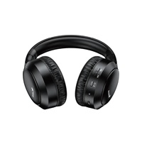 GENIUS bezdrátový headset HS-800BT, černý, BT6.0, USB-C nabíjení, skládací