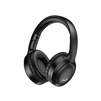 GENIUS bezdrátový headset HS-800BT, černý, BT6.0, USB-C nabíjení, skládací