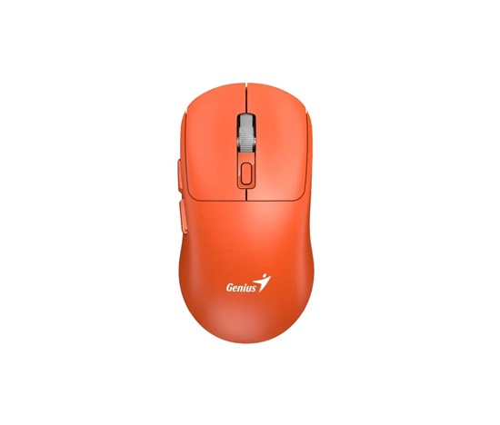 GENIUS NX-8260S BT Orange, 2400 dpi, bezdrátová, duální BT+2,4GHz, tichá, rychlé nabíjení, ultralehká, Copilot, oranžová