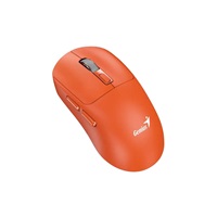 GENIUS NX-8260S BT Orange, 2400 dpi, bezdrátová, duální BT+2,4GHz, tichá, rychlé nabíjení, ultralehká, Copilot, oranžová