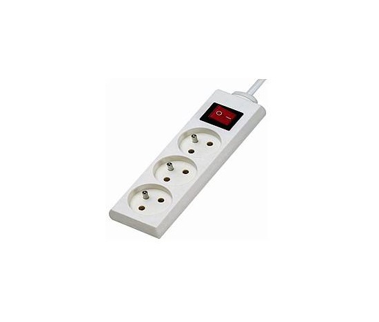 Konnoc DX-3FS 8m trojzásuvka s vypínačem