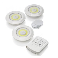 Konnoc SP-NL1016 3ks noční světlo s dál. ovl. 3W COB