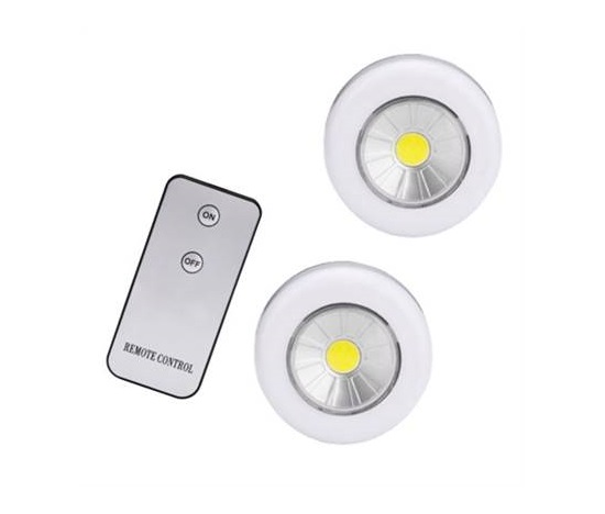 Konnoc SP-032 2ks LED svítidlo s dál. ovl. 2x1W COB