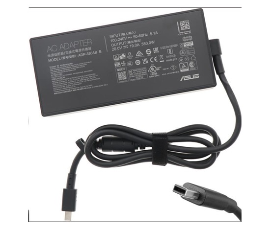 ADAPTER 380W 20V 3P(RECTANGLE) orig. ASUS