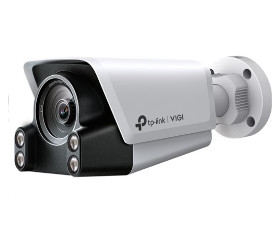 TP-Link VIGI C340S(4mm), IP bullet kamera, 4MP, LED 30m, ColorPro