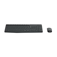 BAZAR - Logitech Wireless Desktop MK235, CZ/SK, poškozený obal