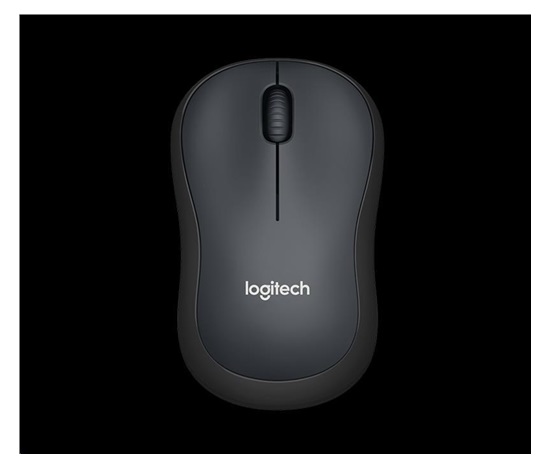 BAZAR - Logitech Wireless Mouse M220 Silent, black, poškozený obal