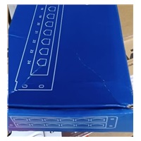BAZAR - LYNX Patch panel, 19'', 24 portů, 1U, Cat5e/6/6A/7, neosazený, stíněný, vyvazovák, černý - POŠKOZENÝ OBAL