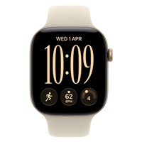 Apple Watch Series 12 GPS 42mm Light Gold Aluminium Case with Sand Sport Band - M/L