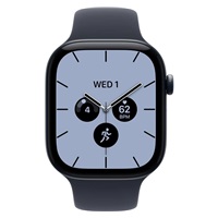Apple Watch Series 12 GPS + Cellular 42mm Night Blue Ceramic Case with Navy Blue Sport Band - M/L