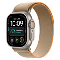 Apple Watch Ultra 4 GPS + Cellular 49mm Natural Titanium Case with Sand Trail Loop - S/M