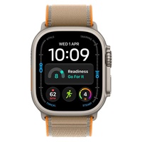 Apple Watch Ultra 4 GPS + Cellular 49mm Natural Titanium Case with Sand Trail Loop - M/L