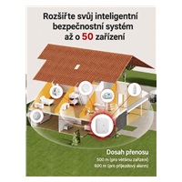 BAZAR - X-Sense SBS50 Centrální jednotka pro bezpečnostní RF systém X-Sense s mobilní aplikací - Poškozený obal (Komplet