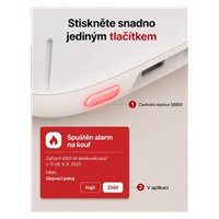 BAZAR - X-Sense SBS50 Centrální jednotka pro bezpečnostní RF systém X-Sense s mobilní aplikací - Poškozený obal (Komplet