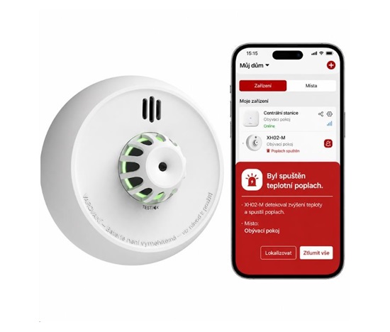 BAZAR - X-Sense XH02-M RF Teplotní senzor s vestavěnou 10letou baterií pro stanici SB550 - Poškozený obal (Komplet)