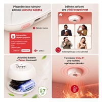BAZAR - X-Sense XH02-M RF Teplotní senzor s vestavěnou 10letou baterií pro stanici SB550 - Poškozený obal (Komplet)