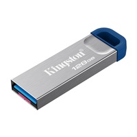 Kingston Flash Disk 128GB USB3.2 Gen 1 DataTraveler Kyson, R:220MB/s