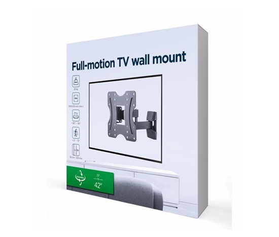 BAZAR - GEMBIRD Držák TV WM-42ST-01, 23"-42" (20kg), nastavitelný - Poškozený obal (Komplet)
