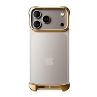 Arc Pulse - hliníkový ochranný rám na iPhone 18 Pro, zlatý