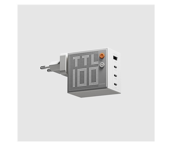 SHARGE Pixel 100, GaN nabíječka 100 W - bílá