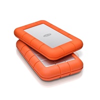 LaCie Externí HDD 2TB Rugged Mini, USB-C, Oranžová
